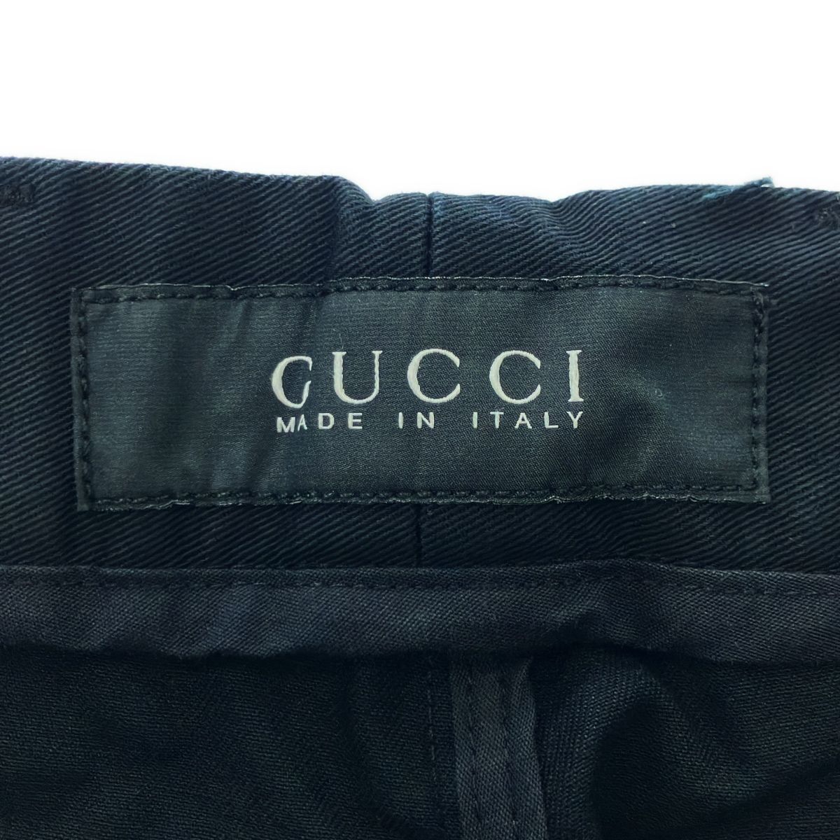 GUCCI 24SS パンツ ブラック系 Made In Italy GUCCI(グッチ) トラックパンツ474635 474635 ブラック サイズ
