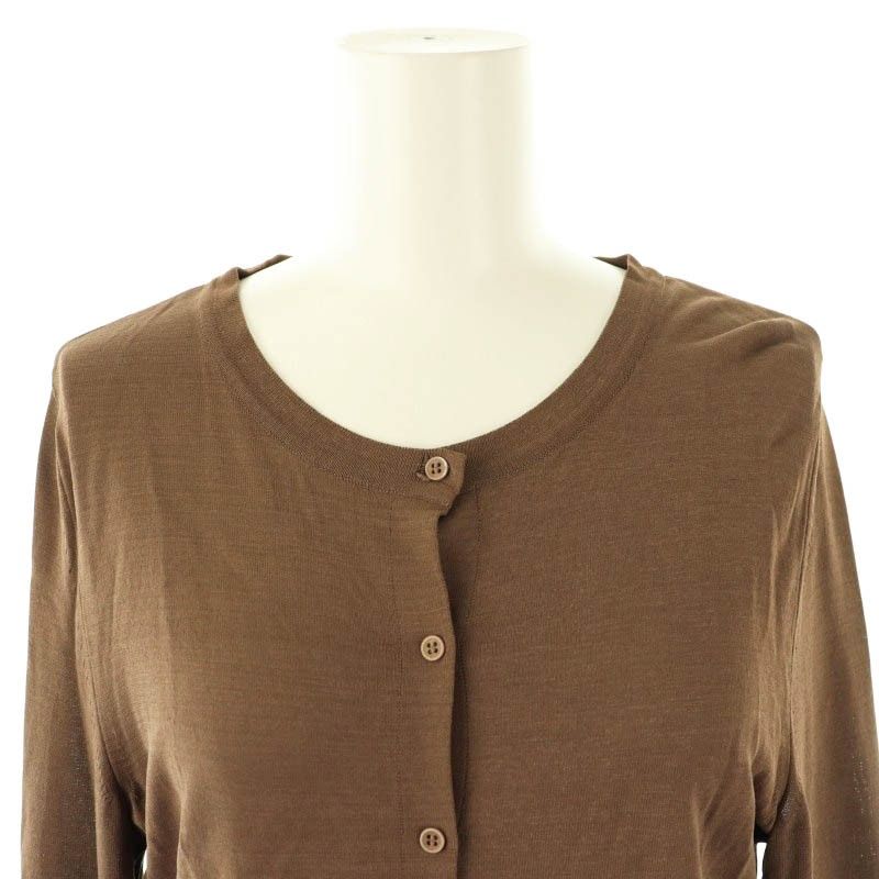 フォクシー FOXEY Cardigan Upper Standard カーディガン 40 ブラウン 36823 /DO ■OS レディース フォクシー FOXEY Cardigan Upper Standard カーディガン 40