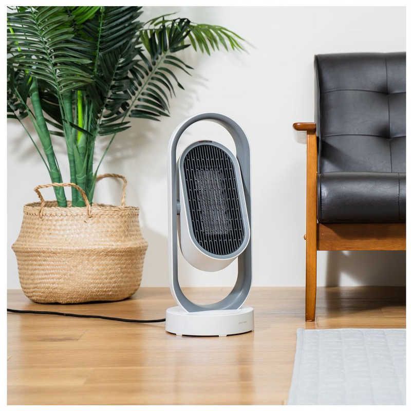 ♥ 未開梱 ライフオンプロダクツ 3Dセラミックヒーター-ファン リモコン付 plusmore ホワイト MO-WA005-WH