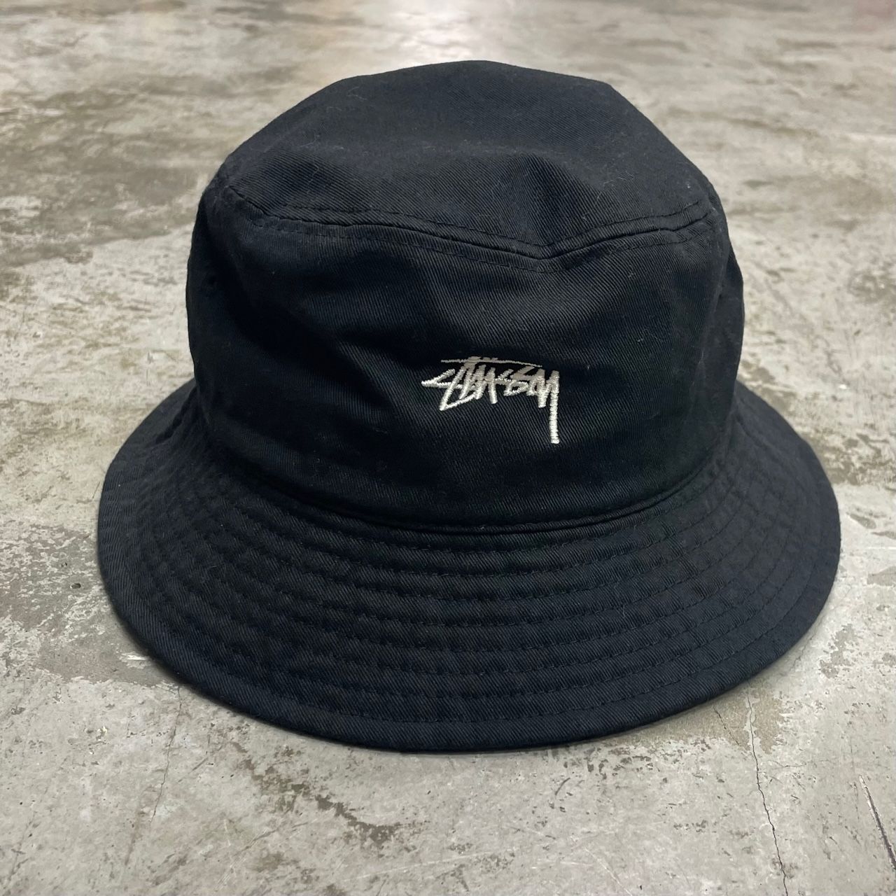 STUSSY Stock Bucket Hat 刺繡 バケットハット ステューシー