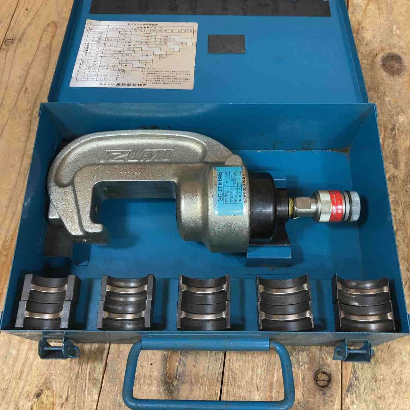 泉精器 IZUMI 油圧ヘッド分離式圧縮工具 16号B T型コネクタ用 所沢店