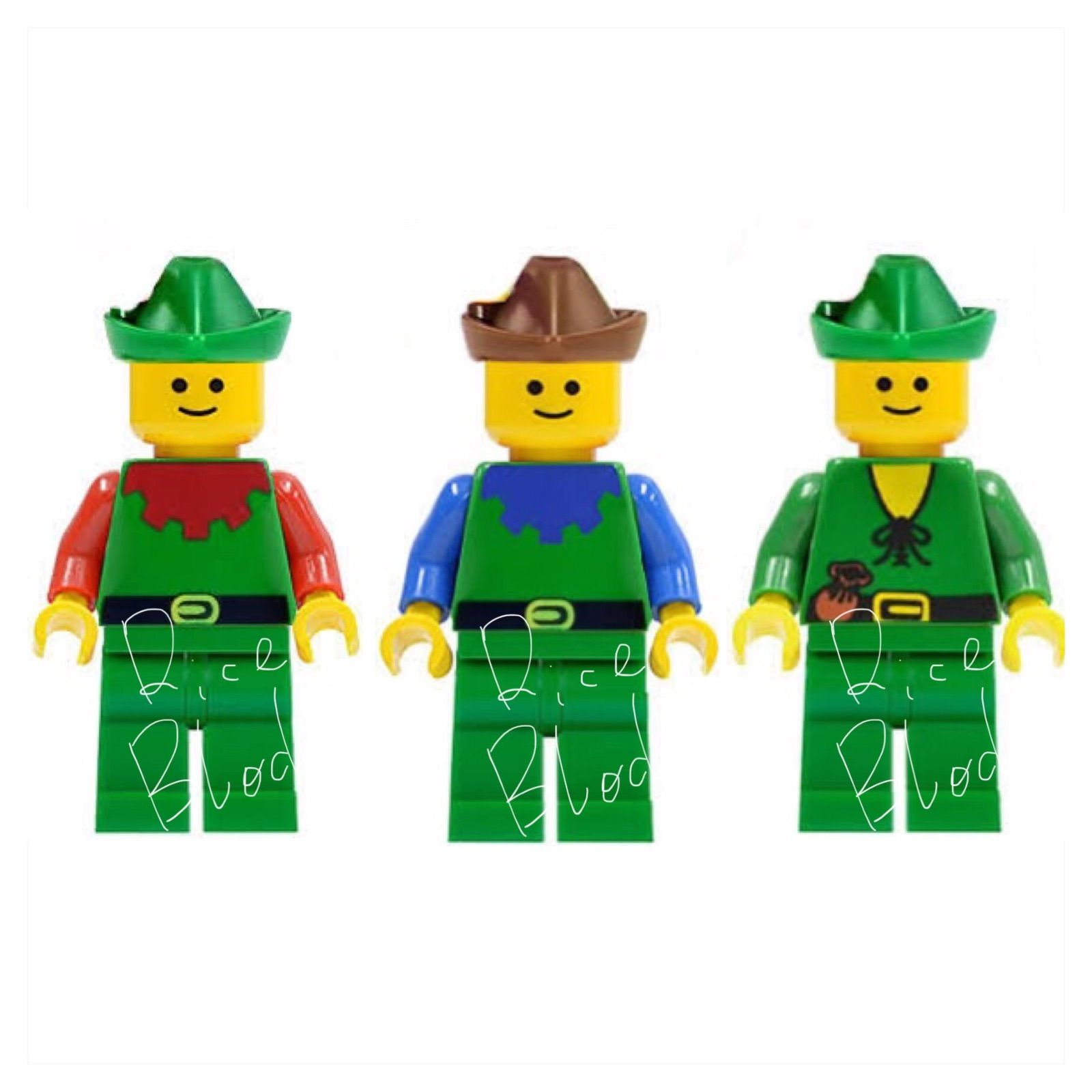 正規品】LEGO ミニフィグ フォレストマン 森の人 - ⁂♟RICE BLocK