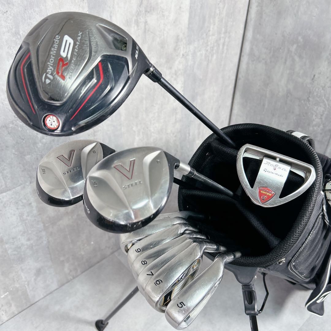 X716 テーラーメイド メンズ ゴルフ クラブセット 13点 男性 カッコいい