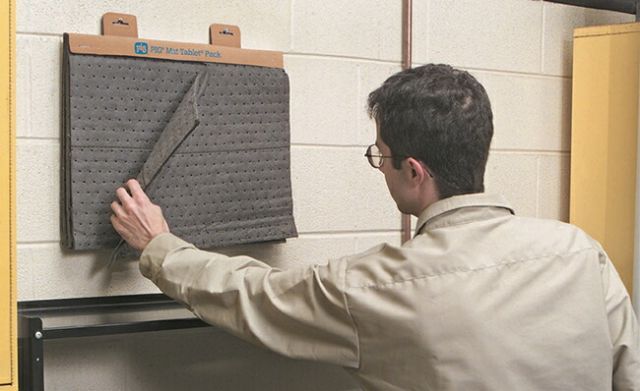 バレルトップ吸収マット 幅 36cm x 長さ51cm オイル 液体吸着マット MAT127 PIG ピグ