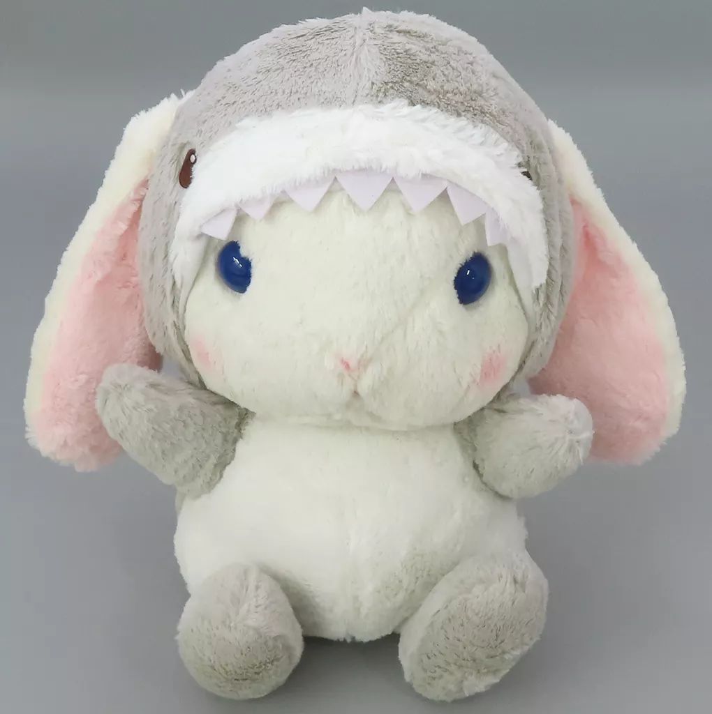 中古】ぬいぐるみ らぴすらずりん×サメ ぽてうさろっぴーゆる
