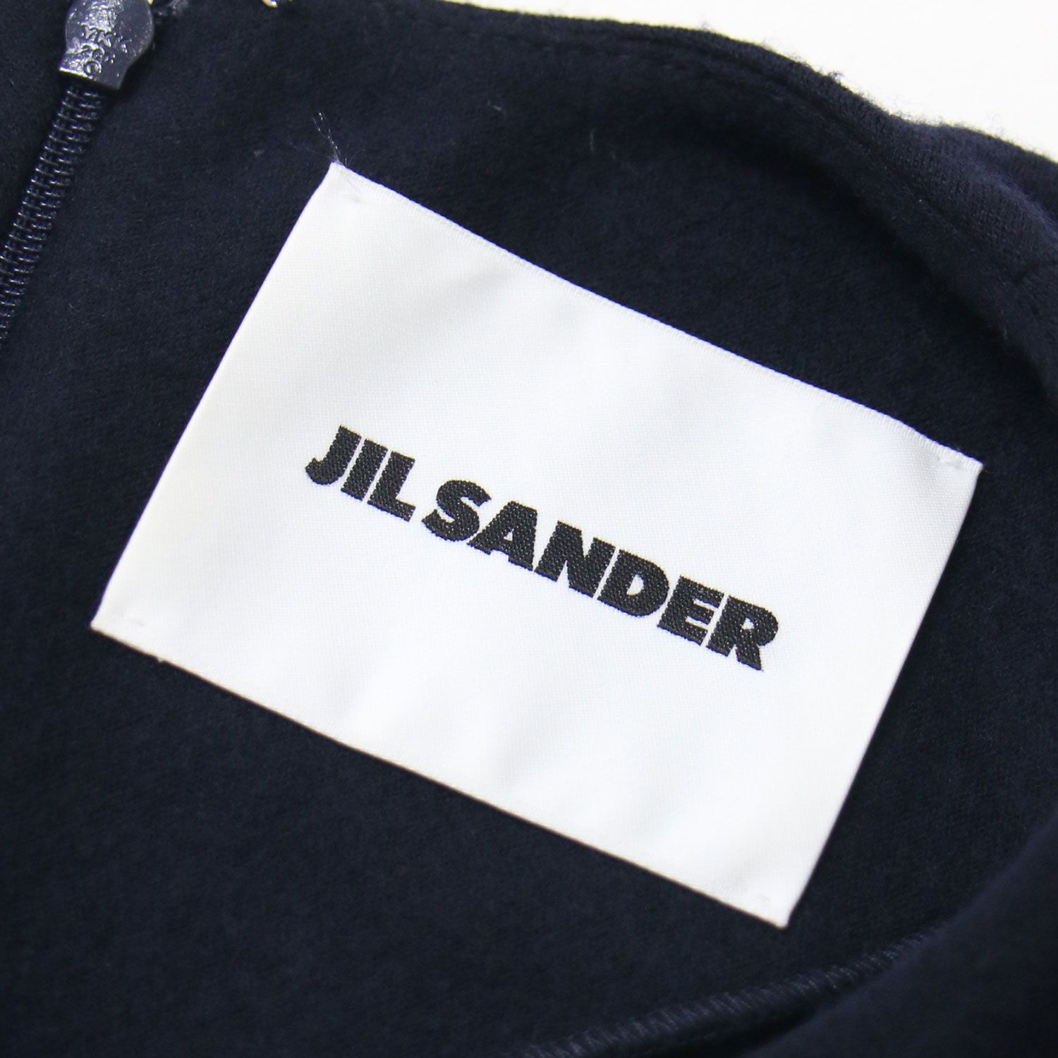 JIL SANDER ジル・サンダー ワンピース ネイビー 紺 サイズ:32(XXS
