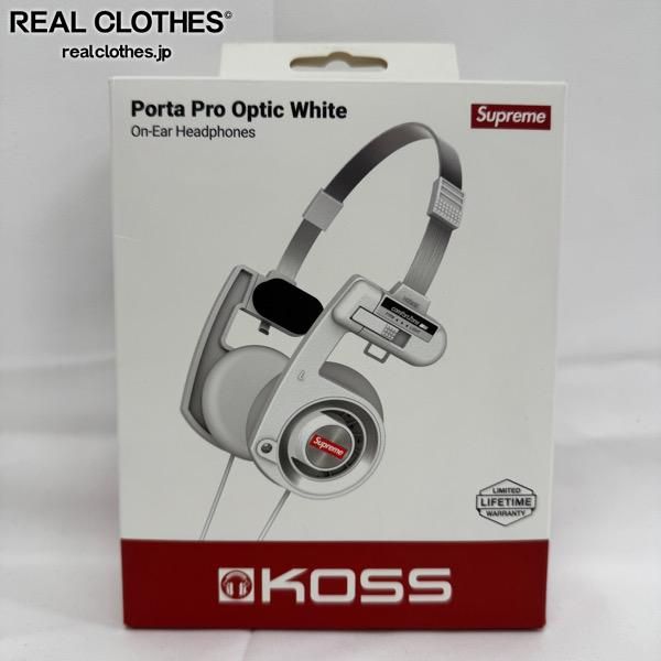 Supreme/シュプリーム【23AW】KOSS Porta Pro Optic White/コス