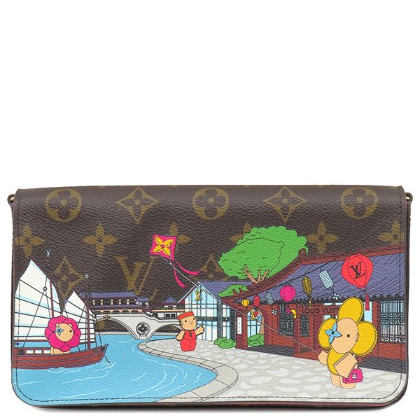 ルイヴィトン LOUIS VUITTON チェーンウォレット ポシェット