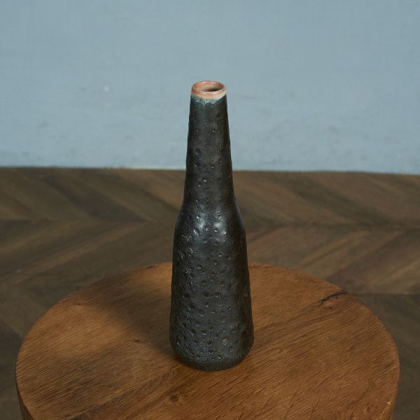German Art Pottery フラワーベース 西ドイツ ヴィンテージ 陶器 花瓶 Fat lava シンプル #81805