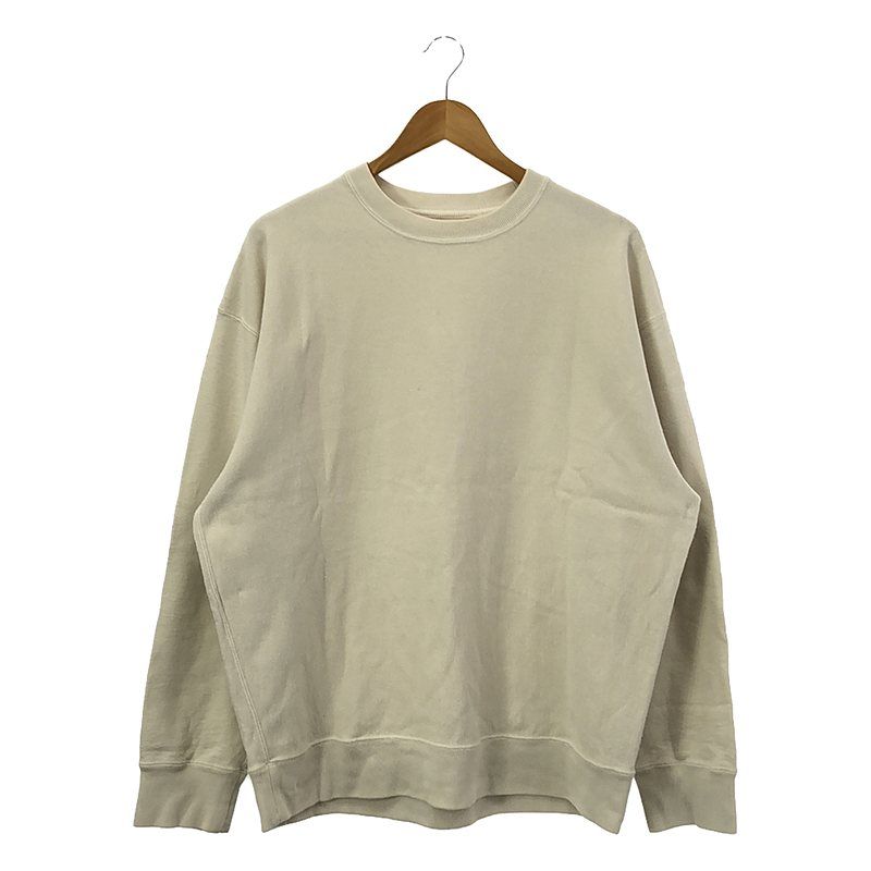 RHC Ron Herman / アールエイチシーロンハーマン | ORGANIC SWEAT PULLOVER / スウェット プルオーバー / クルーネック トレーナー | M | エクリュ | メンズ