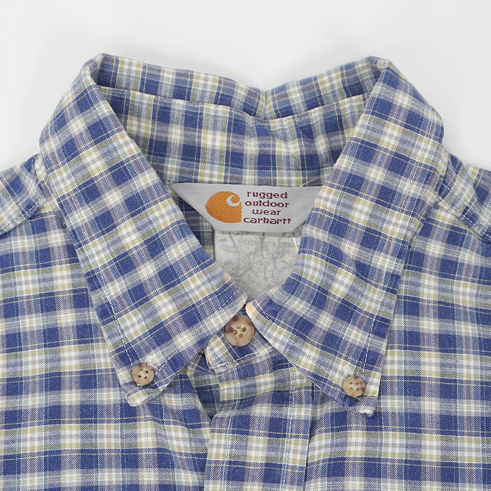 カーハート Carhartt 90s 90年代 オンブレチェック柄 半袖 カーハート Carhartt 90s 90年代 オンブレチェック柄 半袖