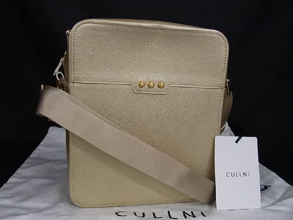 □新品同様□ CULLNI クルニ レザー ショルダーバッグ クロスボディ