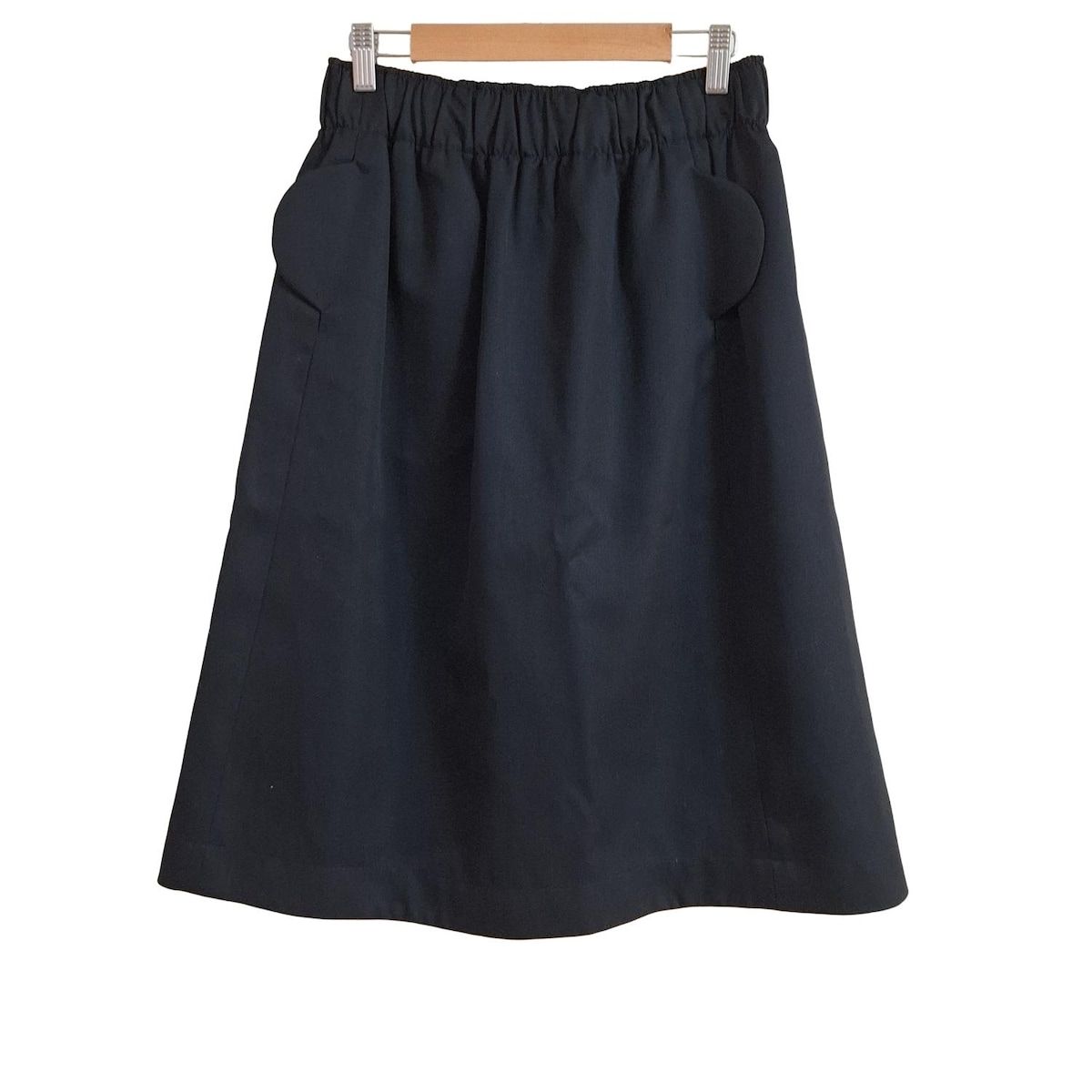 GIVENCHY スカート 34サイズ コットン100 GIVENCHY(ジバンシー) スカート サイズ40 M レディース美品 - 黒 ひざ