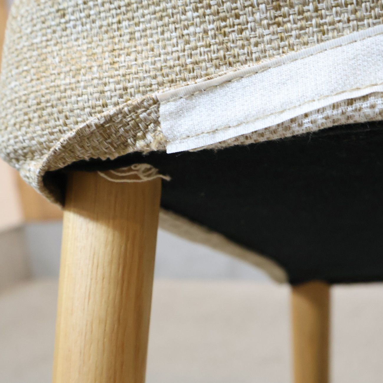 MOMO natural モモナチュラル STICK COVER CHAIR ダイニングチェア