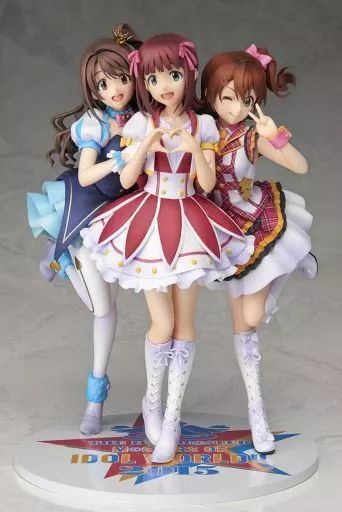 天海春香&島村卯月&春日未来 アイドルマスター 10thメモリアルフィギュア 中古】フィギュア 天海春香&島村卯月&春日未来 「アイドル