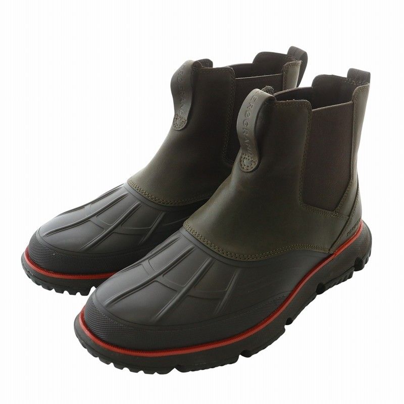 美品 コールハーン COLE HAAN サイドゴアブーツ メンズ 9M COLE HAAN