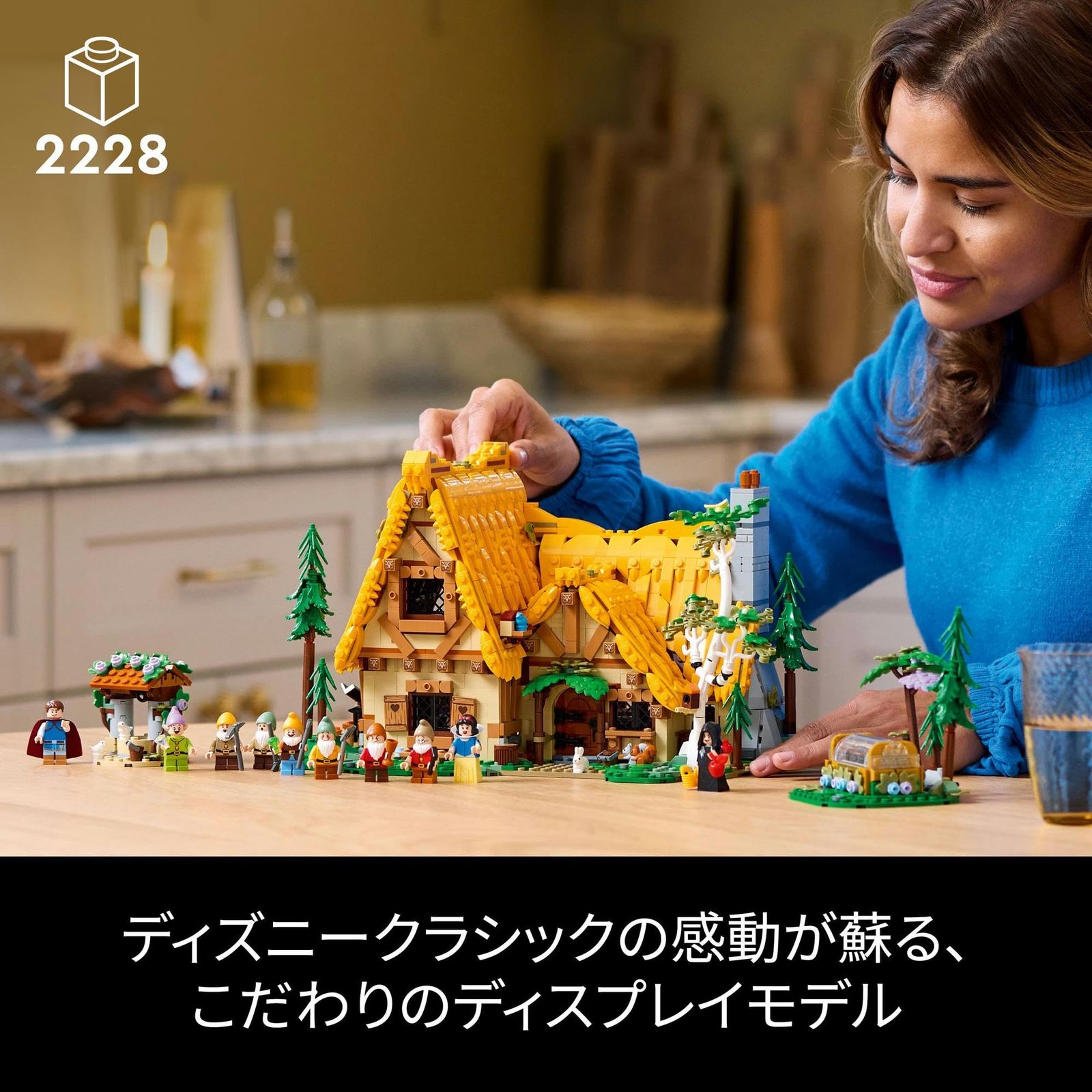 白雪姫と7人のこびとが住む森の家 おもちゃ