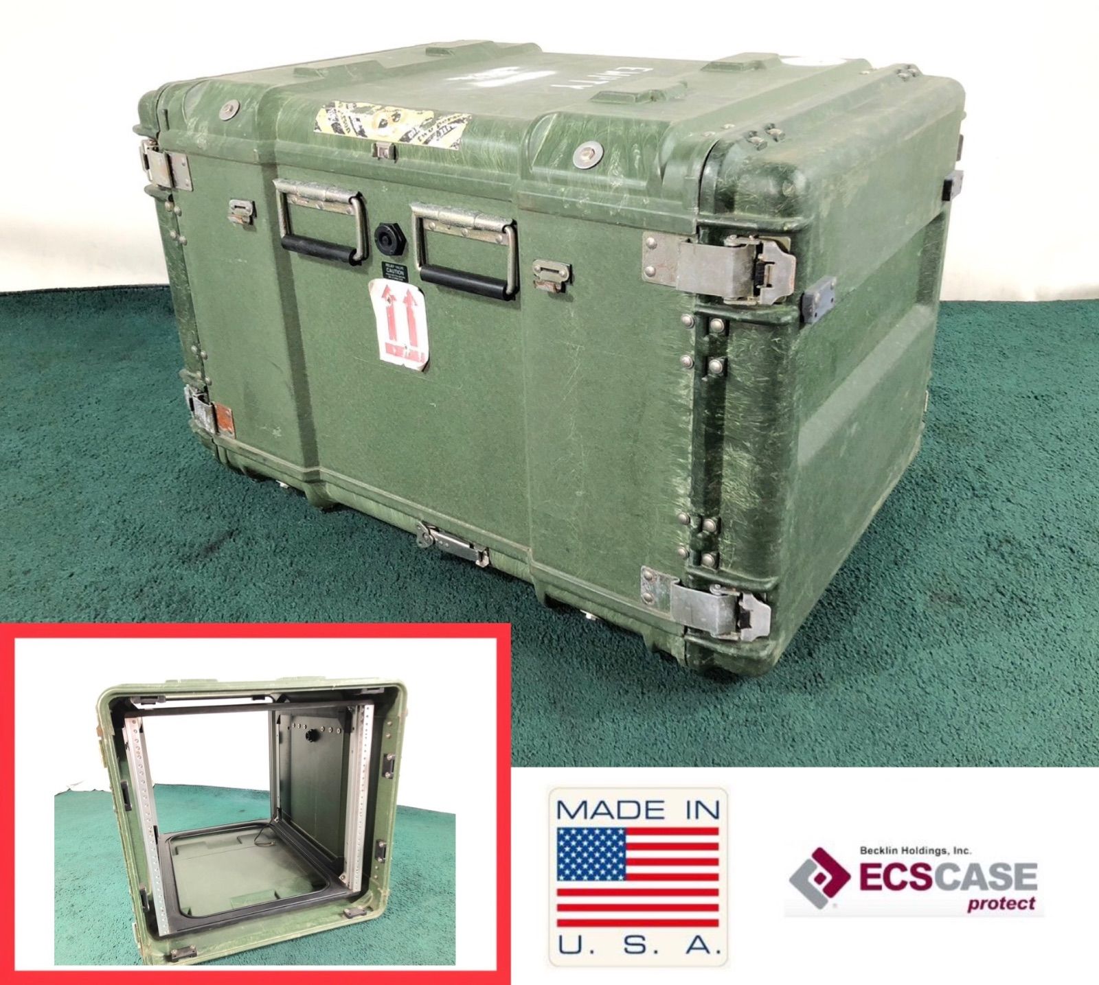 米軍　ハードケース　ツールボックス　ECS 輸送コンテナ 米軍 ハードケース ツールボックス ECS 輸送コンテナ 米軍 ハード