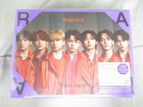 Travis Japan「Road to A」FC限定版 2CD＋DVD Travis Japan Road to A FC限定盤 2CD＋DVD