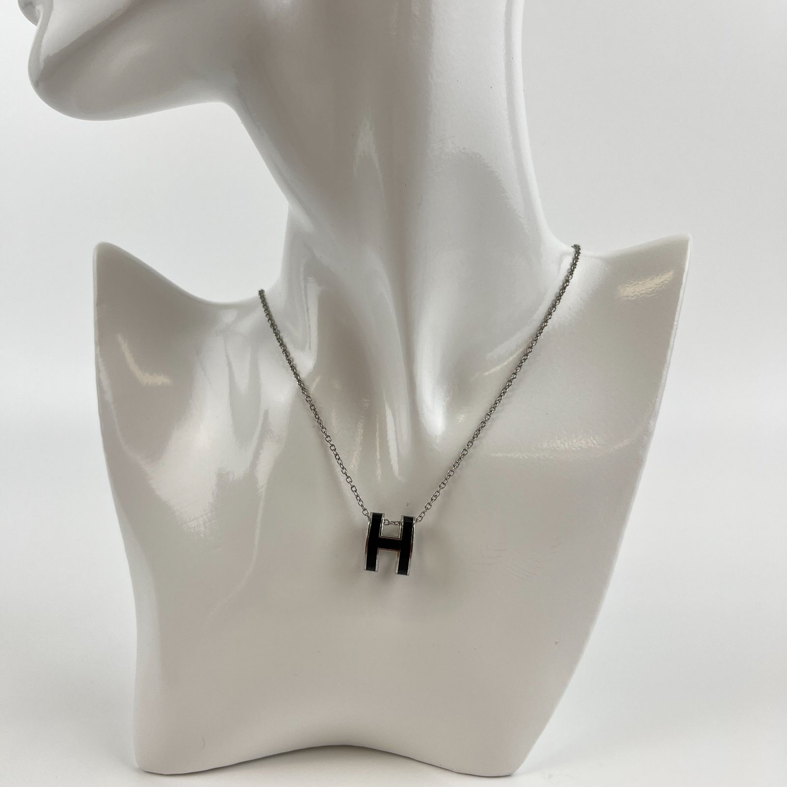 中古】HERMES エルメス ポップアッシュH アクセサリー ネックレス 