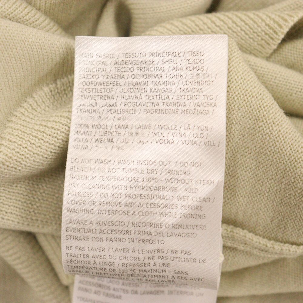 JIL SANDER ジルサンダー J23GP0001　21-22AW ハイネックニット ブラック size50 【中目黒b09】 JIL SANDER(ジルサンダー) ⁄ ニット・セーター(薄手)⁄48⁄ウール⁄WHT