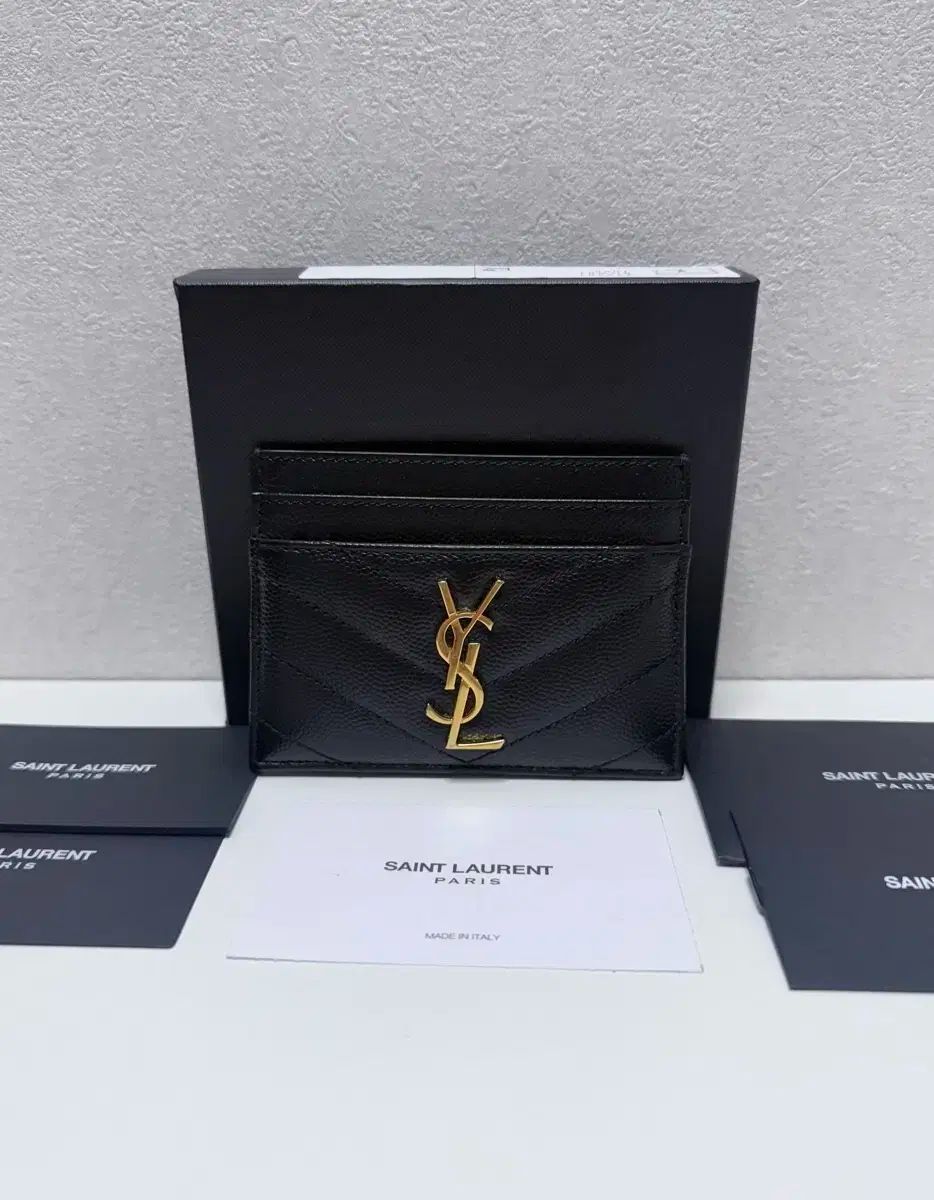 Saint Laurent サンローラン マトラッセ カードウォレット 金具