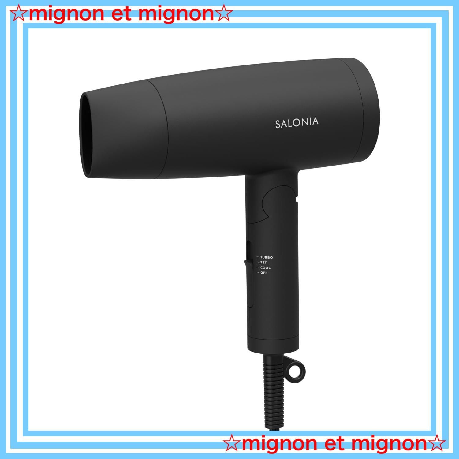 新品・未開封 SALONIA サロニア スピーディー イオンドライヤー