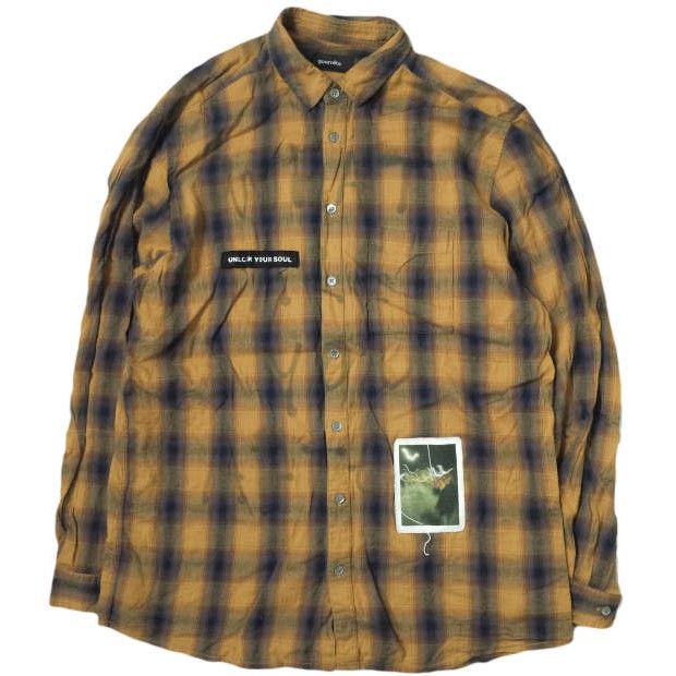 guernika ゲルニカ 20AW PAINT CHECK SHIRTS ペイントチェック guernika ゲルニカ 20AW PAINT CHECK SHIRTS ペイントチェック