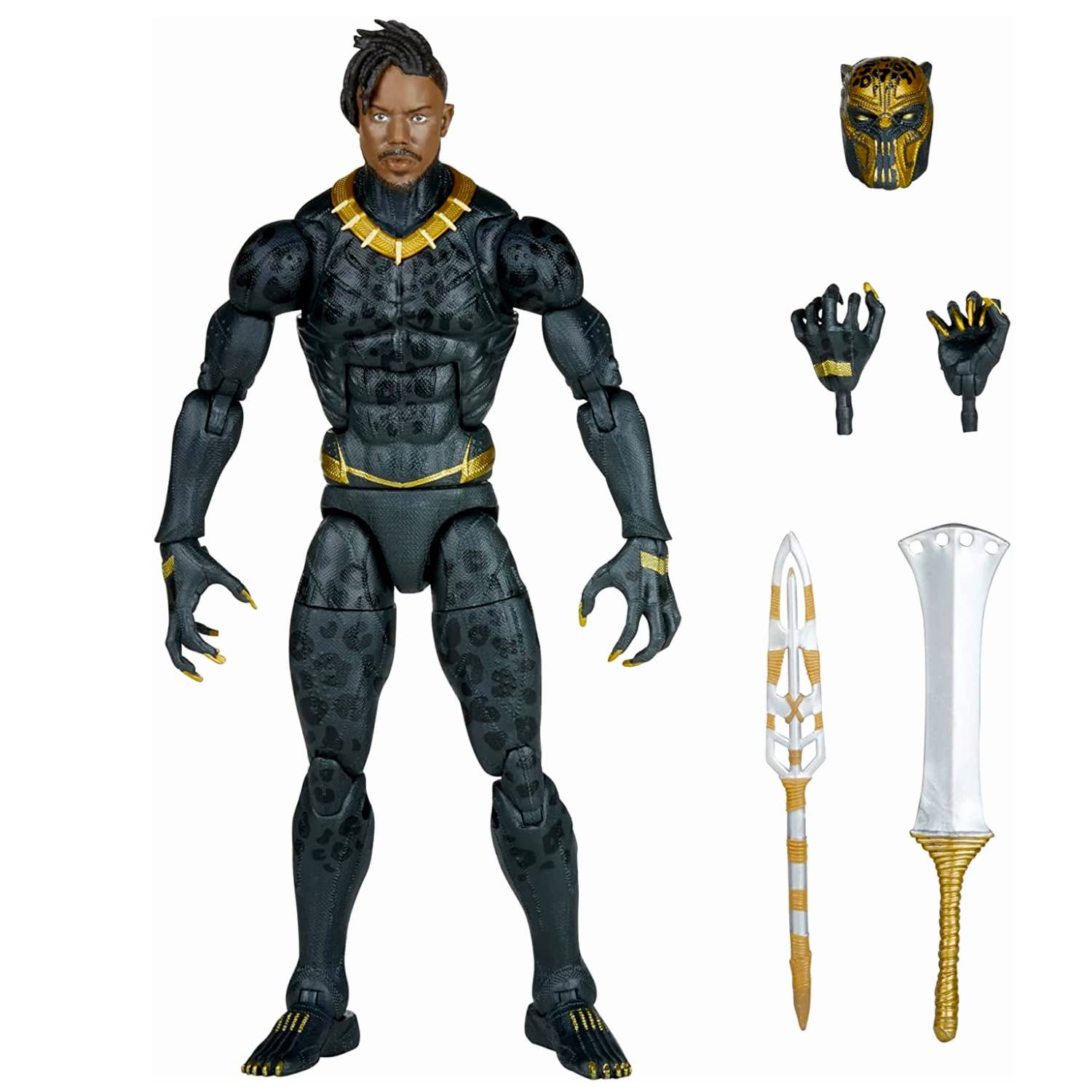 ハズブロ マーベル・スタジオ レガシーコレクション ブラック・パンサー マーベル レジェンド 6インチ アクションフィギュア エリック・キルモンガー レジェンズ ML MCU 映画 アベンジャーズ