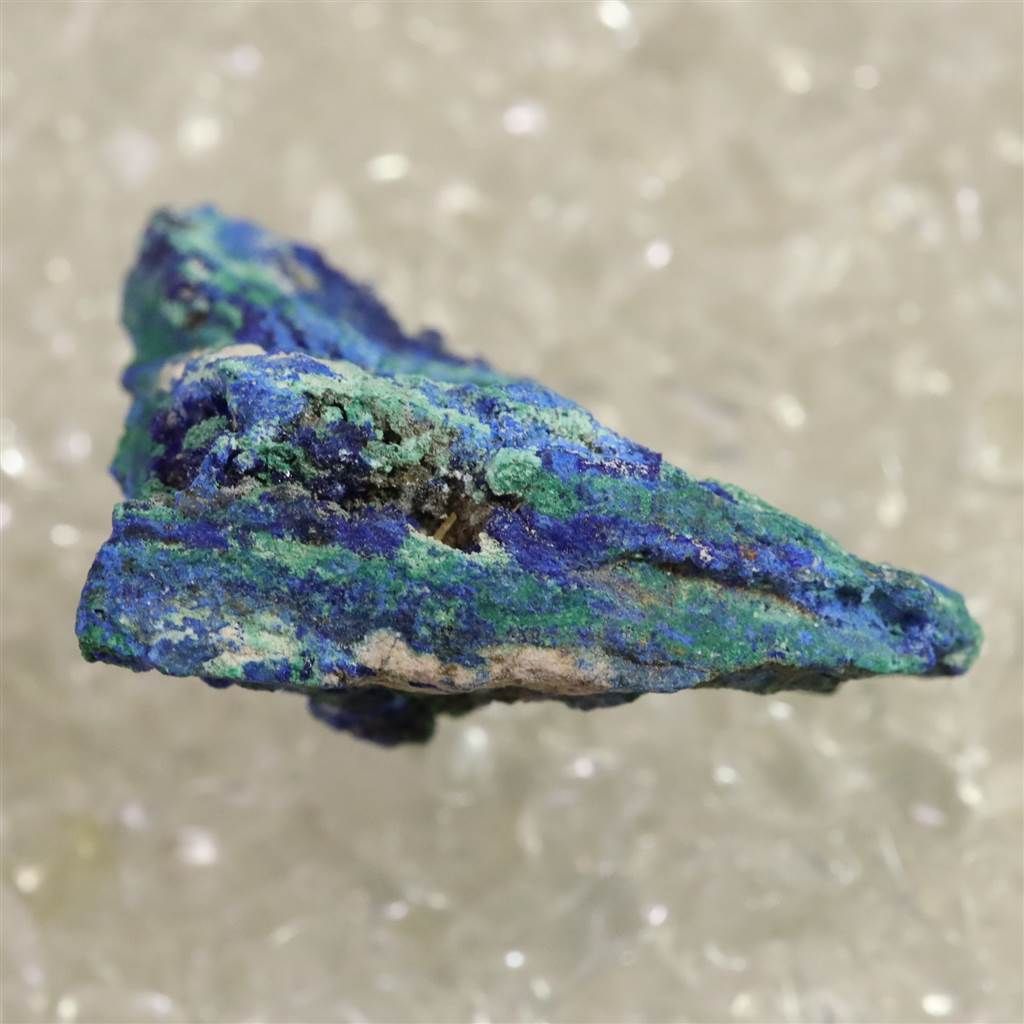 ギリシャ産 アズライト マラカイト 藍銅鉱 原石 12.1g 【榎本