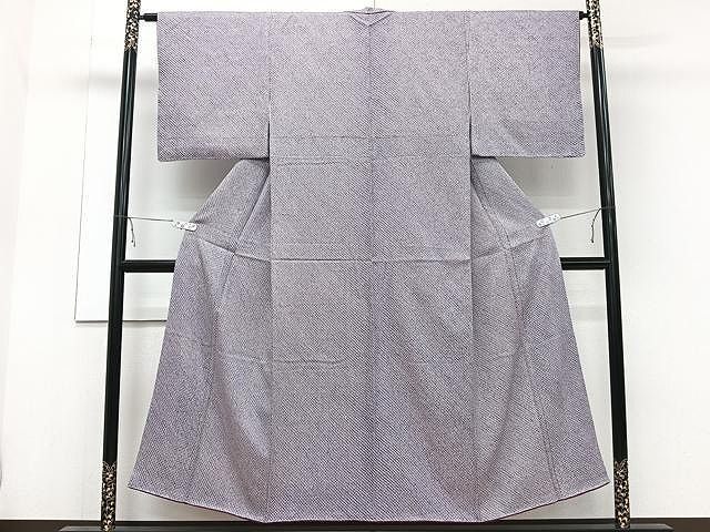 平和屋着物▽羽織 単衣 七宝文 正絹 逸品 CAAV5645id