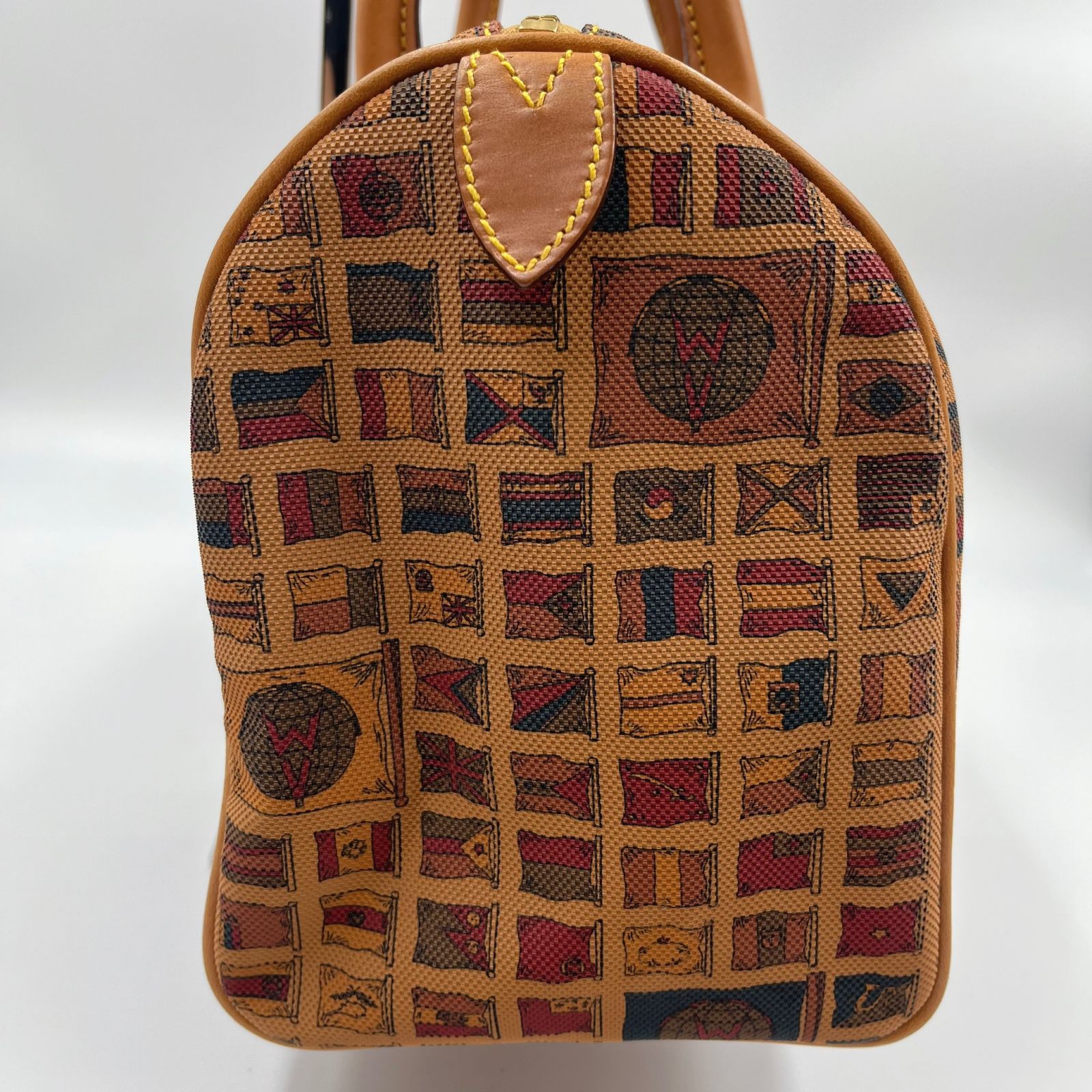 タグ付き美品】 激レア PRIMA CLASSE プリマクラッセ 国旗柄 ボストン  