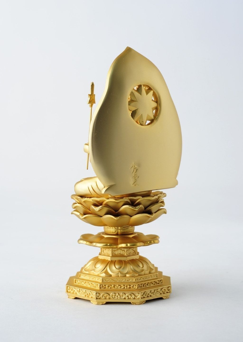 千手観音 - 合金製 純金メッキ仕上げ 総高15.5cm 高岡銅器 仏像 IMPECCABLEHEALTHCARESERVICES_COM