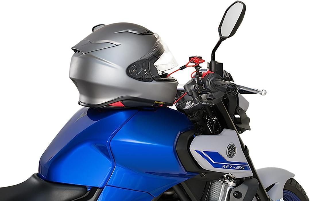 TANAX（タナックス）MF-4760（レッド）ヘルメット盗難防止用コイル式