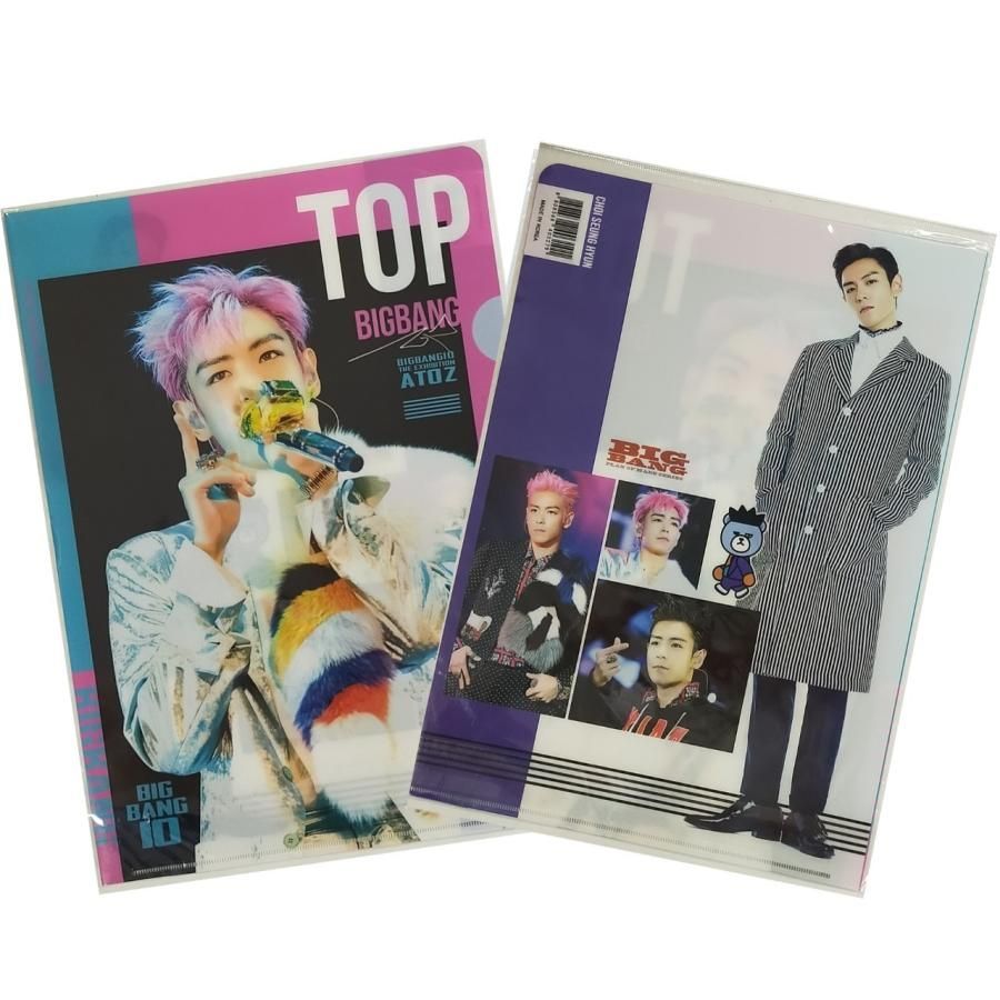 トップ TOP ビッグバン BIGBANG A4 クリアファイル 韓流 グッズ tk003 ...