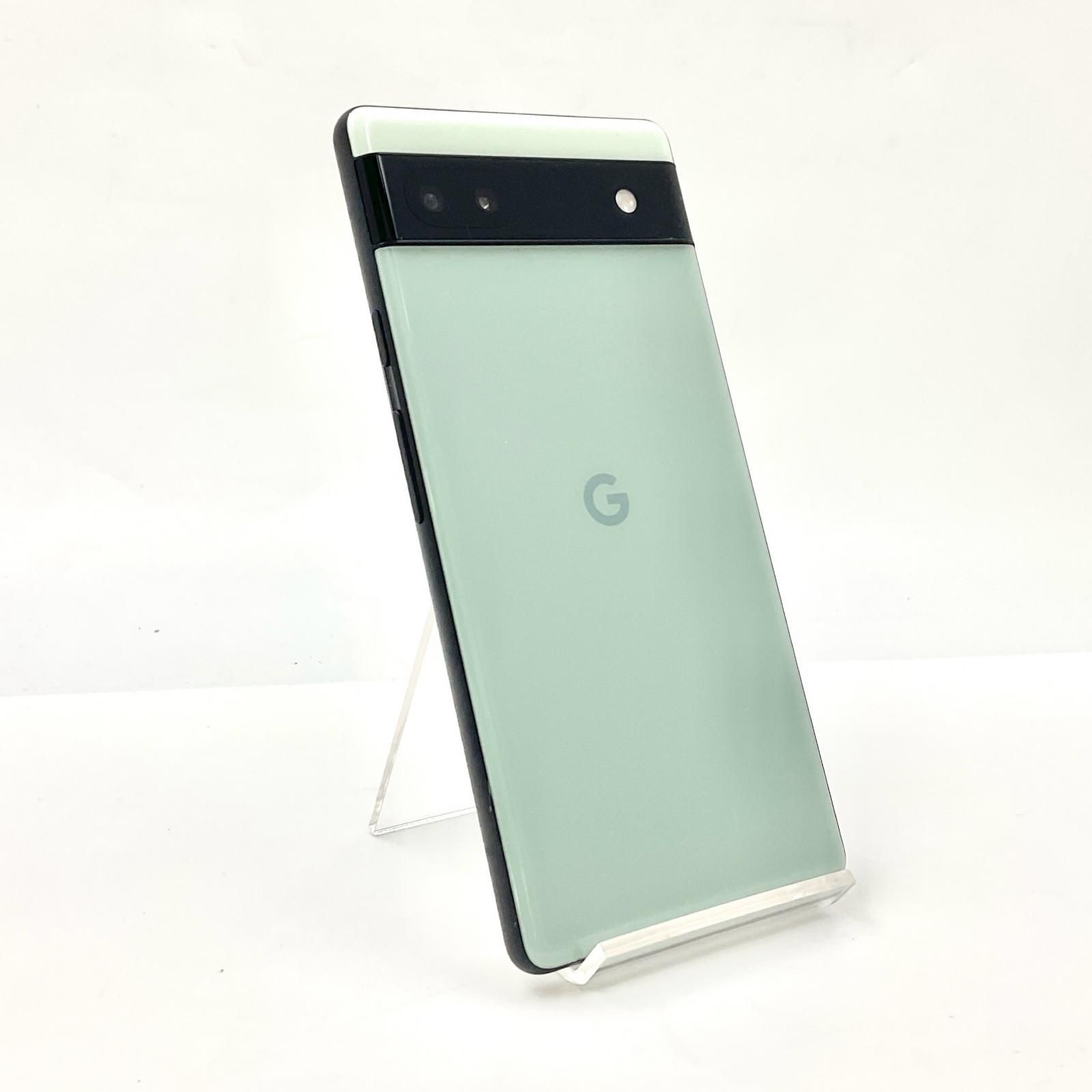 全額返金保証】【最速発送】Google Pixel 6a 128GB グリーン Softbank  