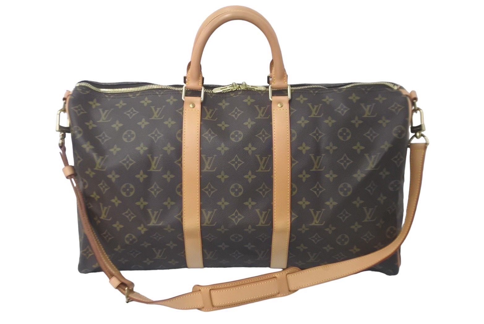 LOUIS VUITTON ルイヴィトン キーポル バンドリエール50 ボストンバッグ モノグラム M41416 美品 中古 61268 - メルカリ