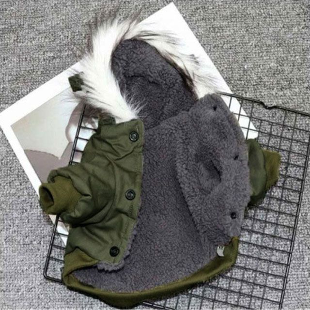 犬服 小型犬 犬 服 冬 防寒 冬服 超あったか裏ボア モッズコート ジャケット コート フード付き ドックウェア 犬の服 ペット服 猫 送料無料 ジャンパー マウンテンパーカー 冬用 冬服 ジャケッ#hakjf658