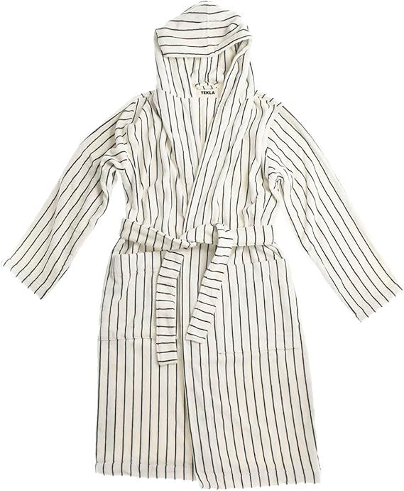 5%OFF フォロワークーポン TEKLA テクラ BT-RG フード付バスローブ RC GREEN STRIPES その他トップス グリーン ユニセックス おすすめ 人気