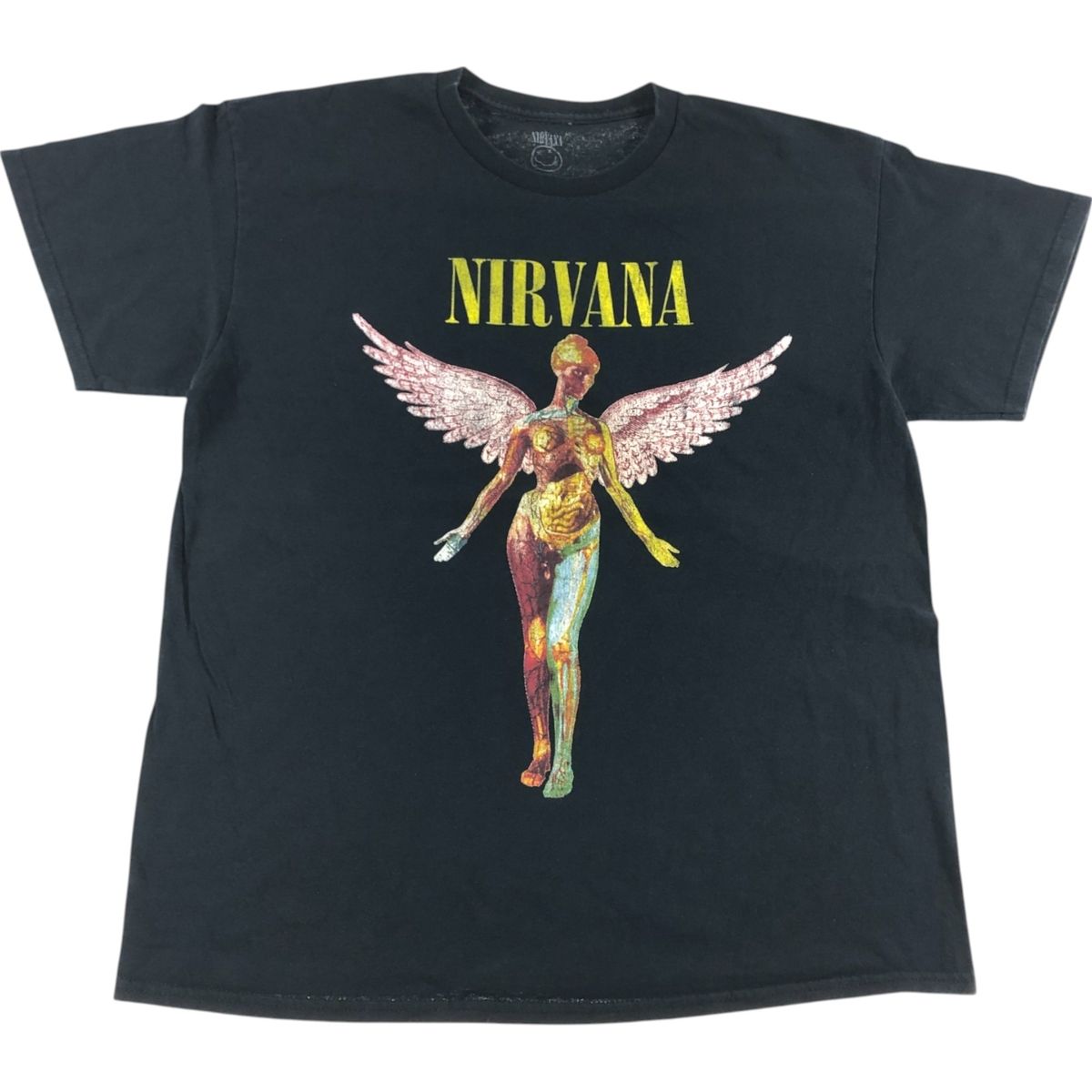 古着 NIRVANA ニルヴァーナ バンドTシャツ バンT メンズL相当|eaa529357