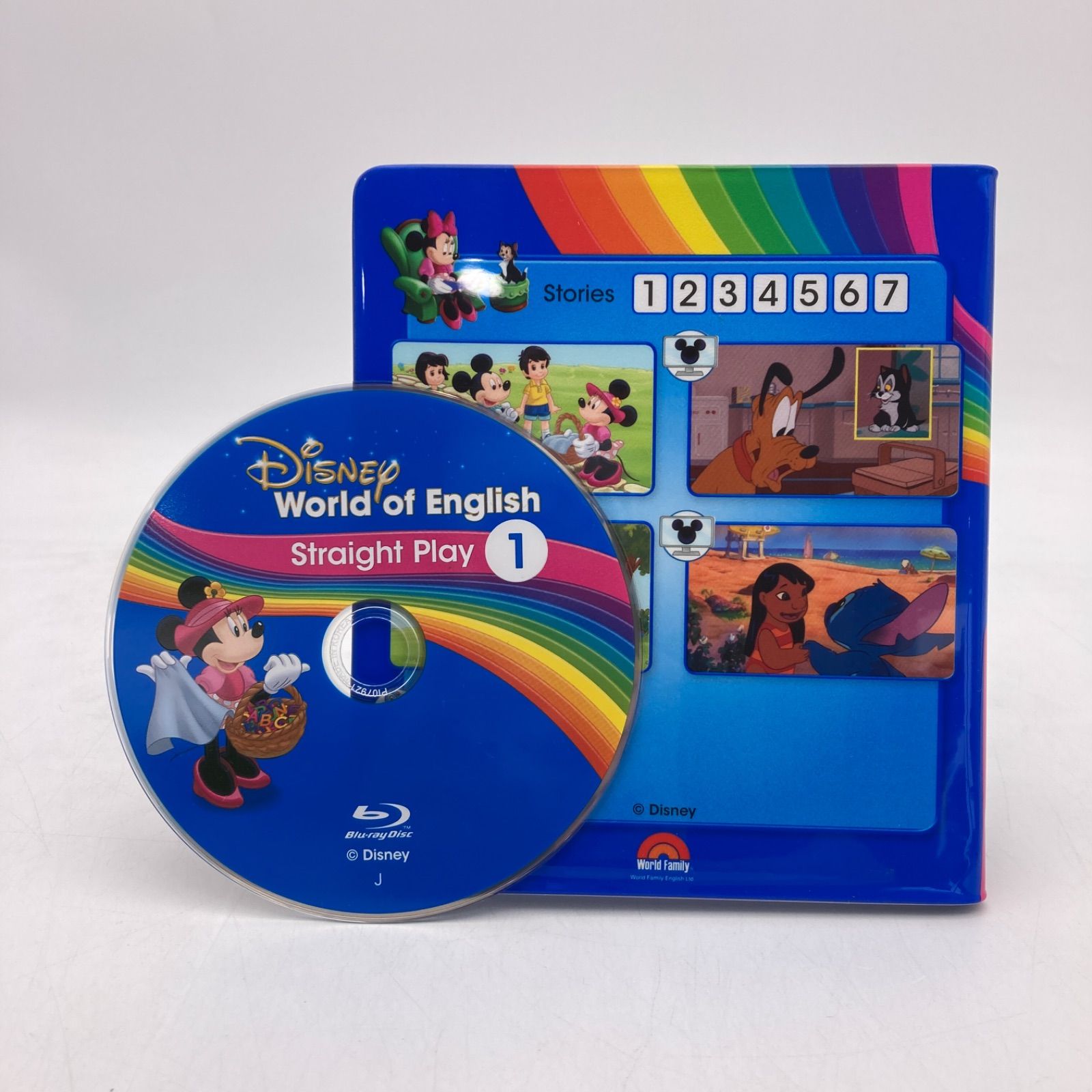最新 ストレートプレイ ブルーレイ ディズニー英語システム DWE