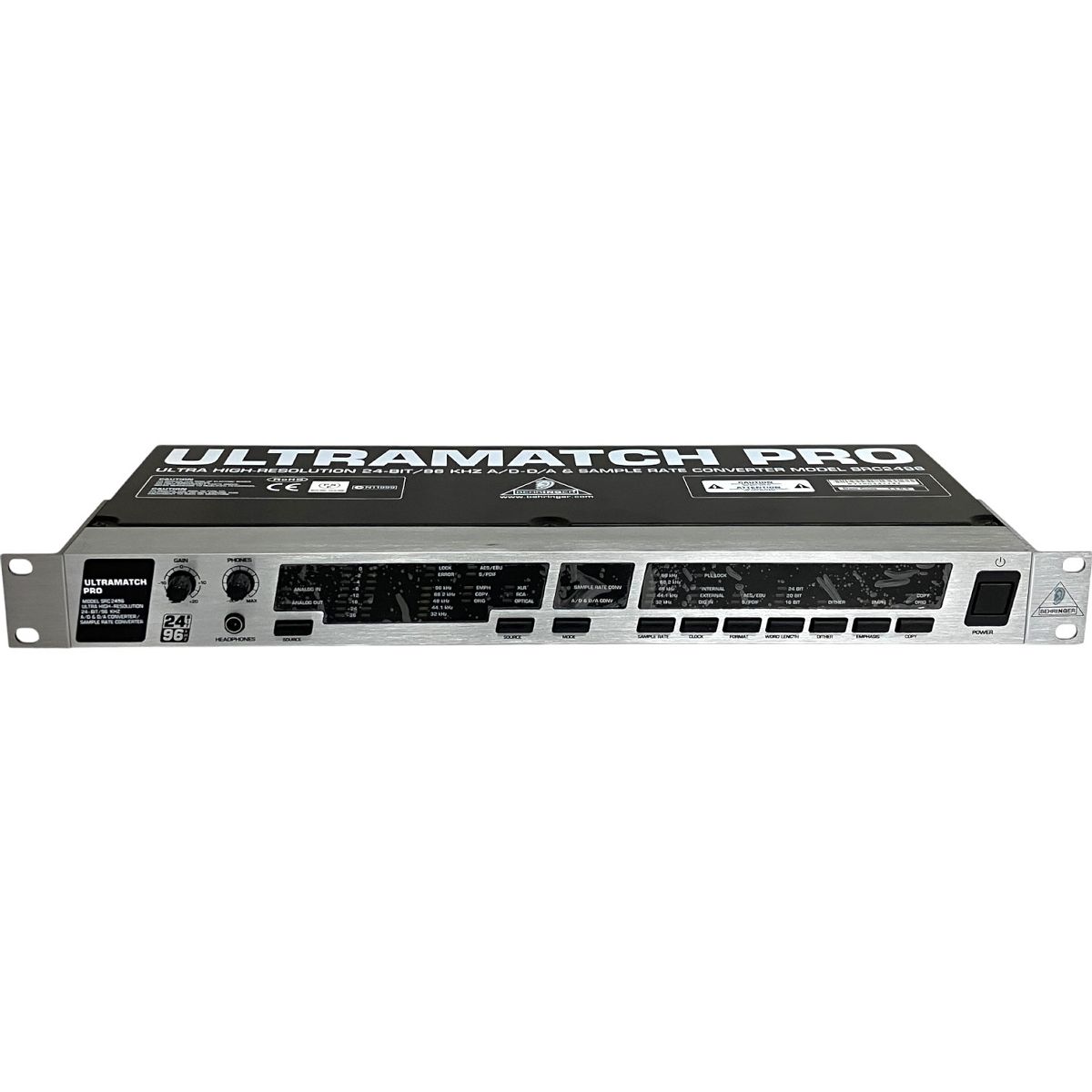 BEHRINGER ULTRAMATCH PRO SRC2496 サンプルレートコンバーター ジャンク T9947460