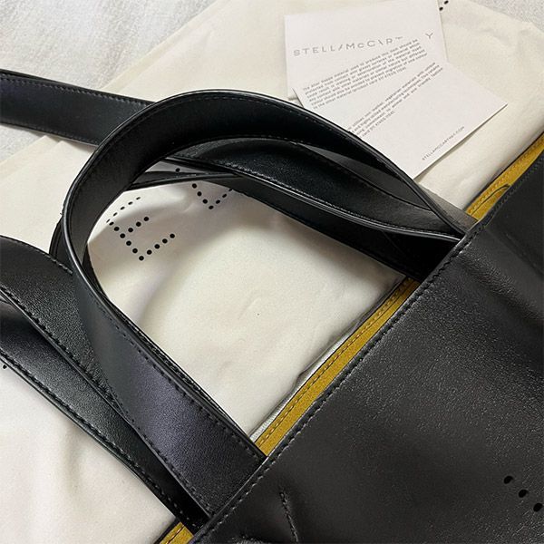 新品】STELLA McCARTNEY 2WAY トート バッグ ブラック - Concept