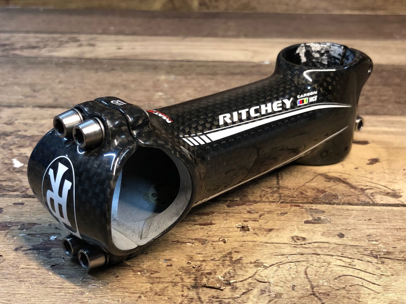 ID583 リッチー RITCHEY WCS 4AXIS アルミカーボン ステム 110mm Φ31.8 OS