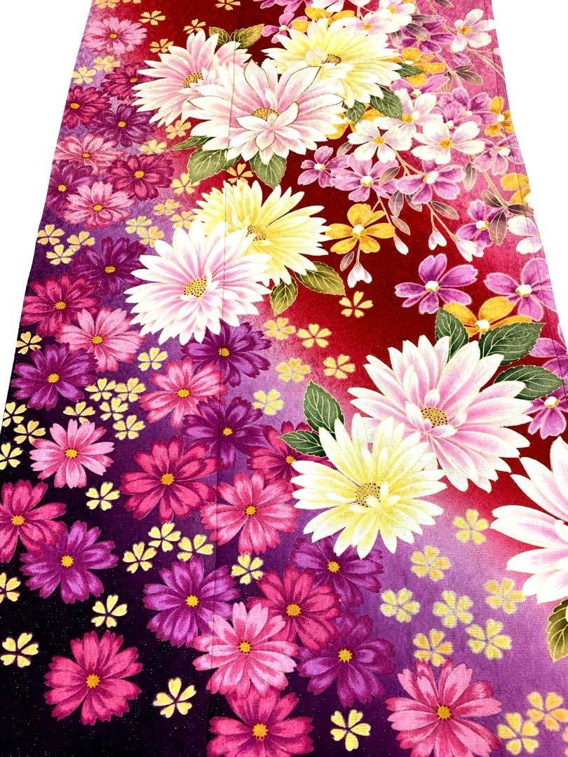 振袖 豪華 金駒 銀通し 刺繍 身丈 163cm 撥水加工済 MO2925 - メルカリ