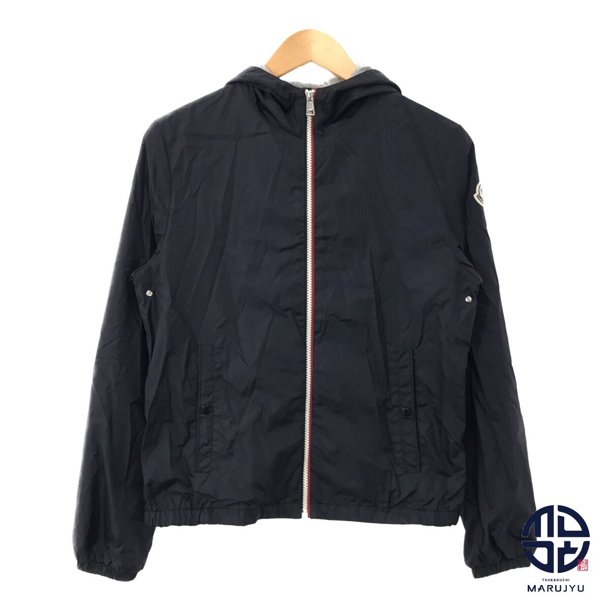 MONCLER モンクレール NEW_URVILLE_GIUBBOTTO 子供服 キッズ アパレル サイズ14 ネイビー パーカー ナイロン ジャケット