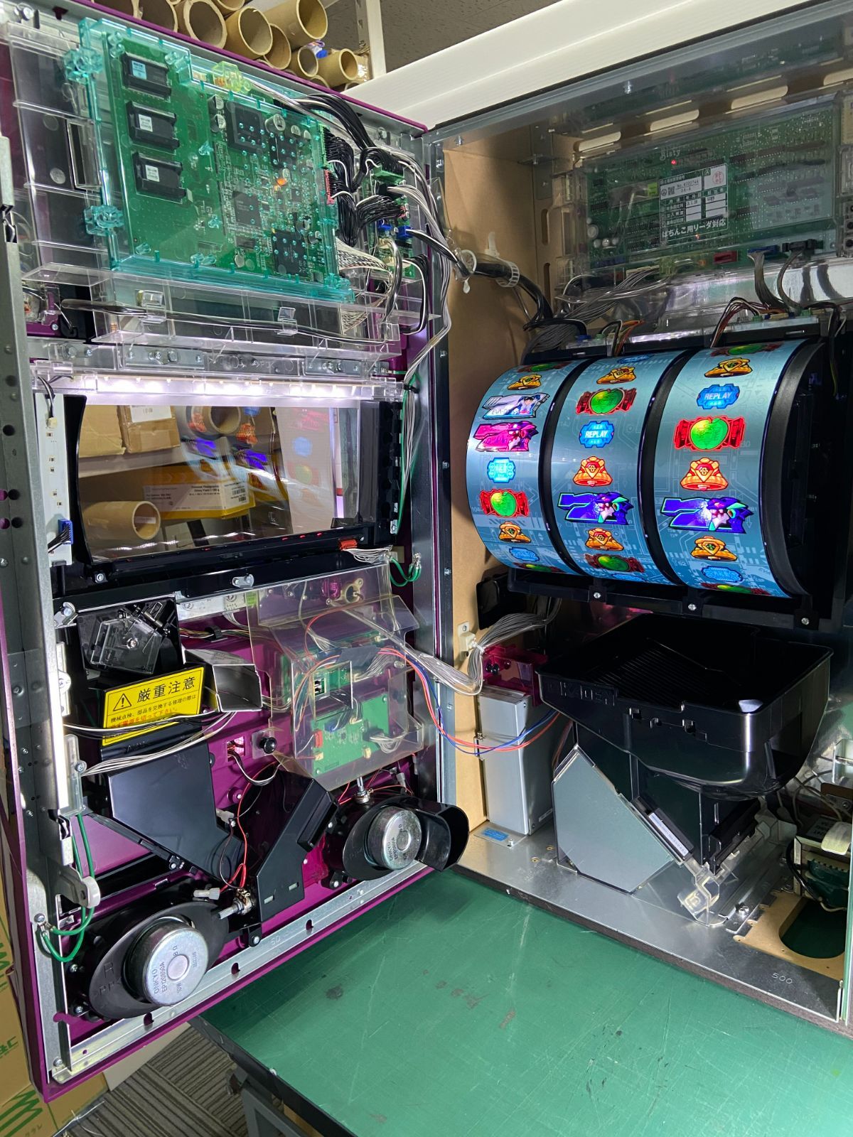 【パチスロ実機】エヴァンゲリオン　ART 5号機【コイン不要機】【送料込み】 ビスティ エヴァンゲリオン EVANGELION 『ノーマルセット