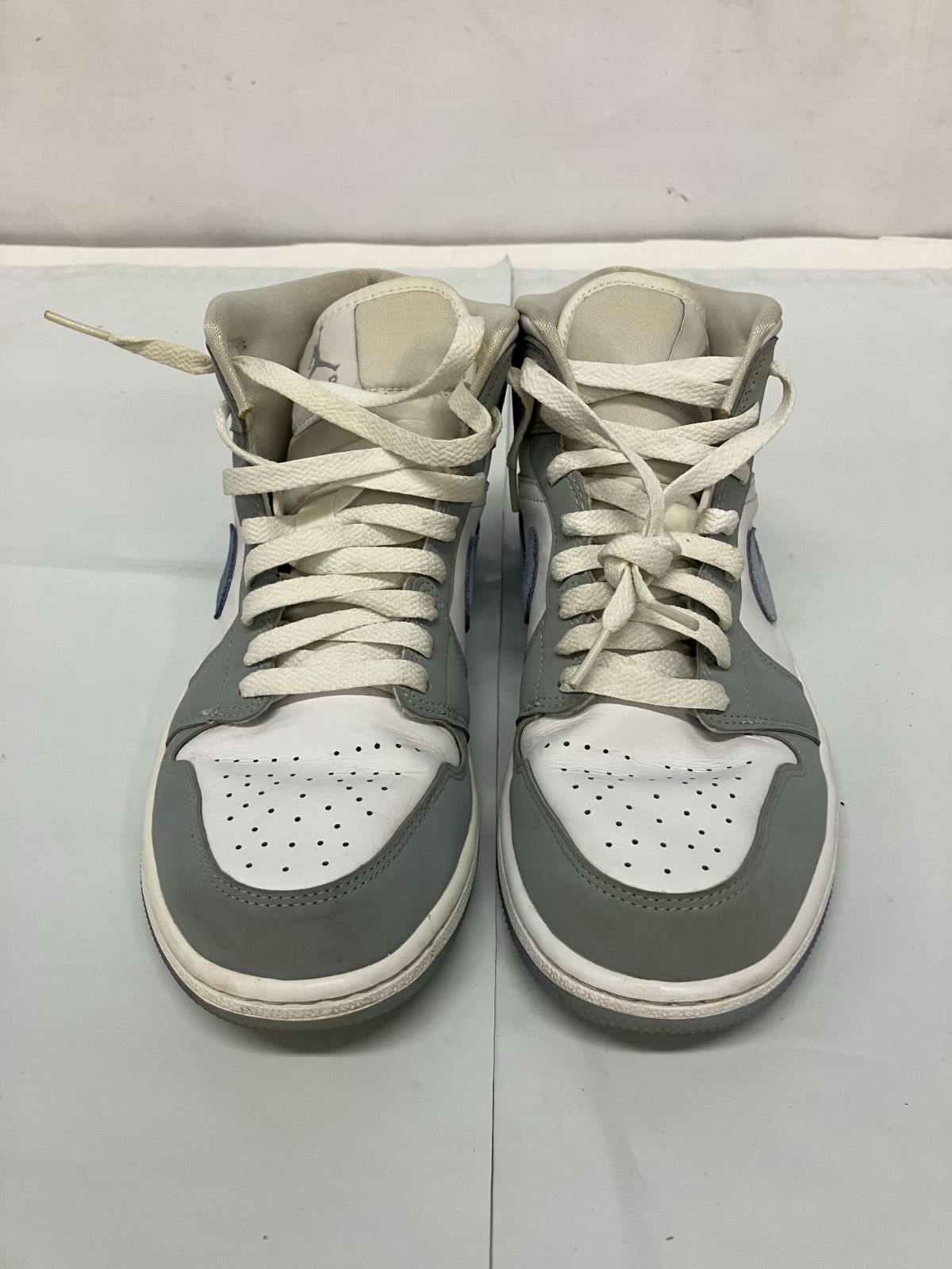 Nike Women's Air Jordan 1 Mid Wolf Grey ナイキ ウィメンズ エア