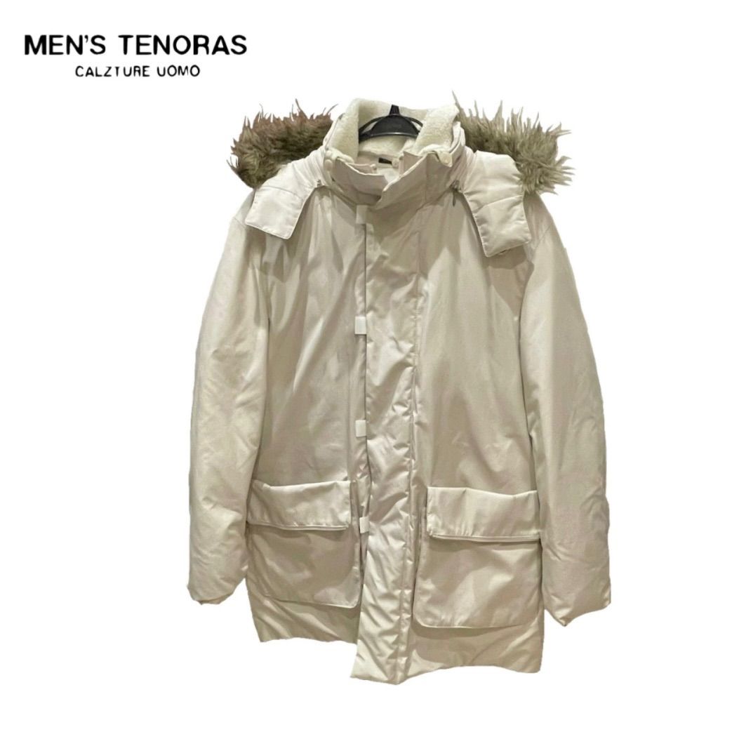 MEN’S TENORAS メンズティノラス フード ダウンジャケット ベージュ