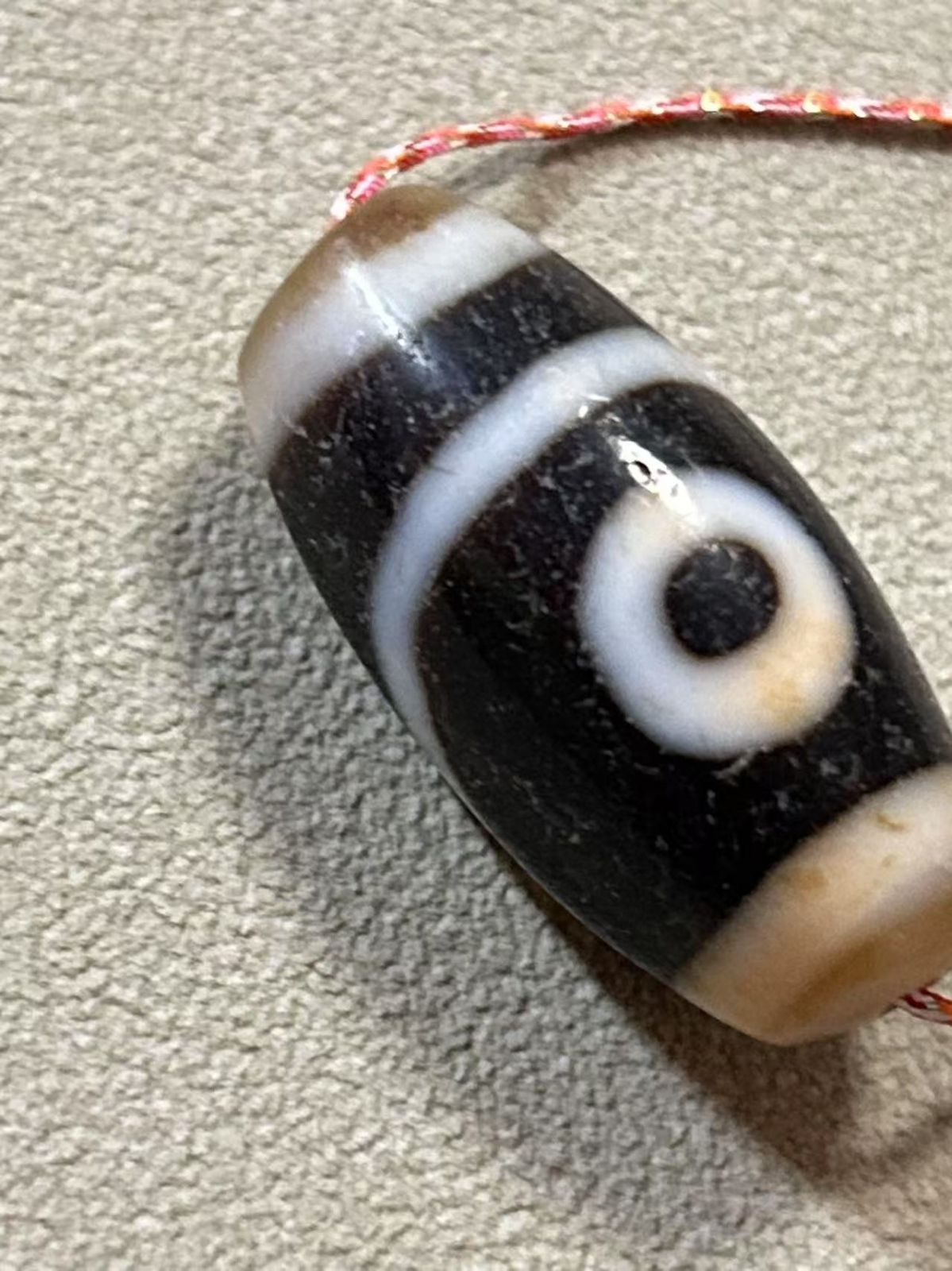 値下げ中❗️☆超レア☆西蔵手工玉髄十二眼天珠 二眼天珠 ぷっくり/チベット 天珠 dZi ジービーズ 西蔵 - メルカリ